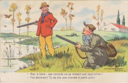 CHAPERON JEAN - CHASSEURS - RIEN A FAIRE CES CANARDS NE SE LAISSENT PAS APPROCHER ... - état Voir Descriptif - Chaperon, Jean