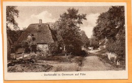 Oevenum Auf Fohr 1910 Postcard - Föhr