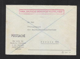 Postsache Deutsche Post Niederlande - Storia Postale