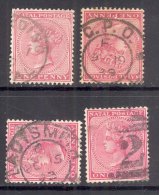 NATAL, Postmarks Harding, 2 In Bars, G.P.O., Ladysmith - Natal (1857-1909)