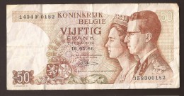 België 50 Frank 14-5- 1966 -NO: 1434 F 0182 - 50 Francs