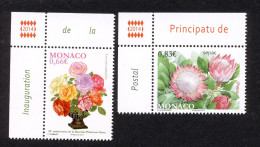 Monaco 2014 -  Yv N° 2934 Et 2935 ** - ROSERAIE PRINCESSE GRACE  ET SEPAC (LES FLEURS) - Nuovi