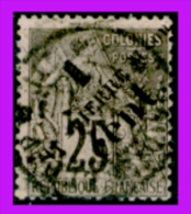 S.-Pierre-&-M.-019  -  1891 - Y&T: N.37 (Privo Di Difetti Occulti) - Netti € 5,00 - Gebraucht