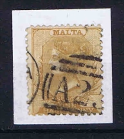 Malta, 1863  Mi 2 A Used. Perfo 12,50 - Malta (...-1964)