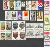 USA 1980 Stamps Year Set  MNH SC 1803-10+1821-43 YV 1267+1273-+1275-80+1281-303 MI 1410+1420-26+1428-51+1458 SG 1777+178 - Volledige Jaargang