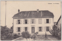 VD COTTENS 1913-IX-28 Lausanne Le Collège Photo Desponds - Cottens