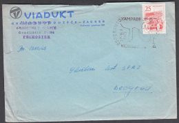 Yugoslavia 1963, Cover "Viadukt" Primosten To Belgrade, Ref.bbzg - Covers & Documents