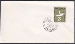 Yugoslavia 1963, Cover W./ Special Postmark "V. KEG Belgrade", Ref.bbzg - Covers & Documents