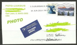 USA 2014 Cover With Stamps  Stenbock Etc To ESTONIA Estland Estonie - 2011-...