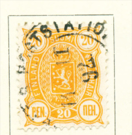 FINLAND  -  1889  Lion  20p  Used As Scan - Usados