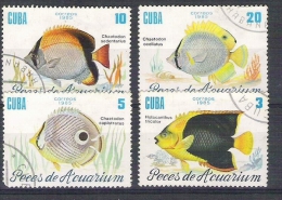 Cuba 1985 Fishes G.019 - Used Stamps