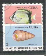 Cuba 1974 Fishes, Used A.123 - Used Stamps