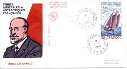 TAAF. PA 97 De 1987 Sur Enveloppe 1er Jour. Charcot. - FDC