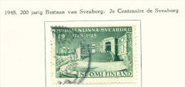 FINLAND  -  1948  Sveaborg  Used As Scan - Usati