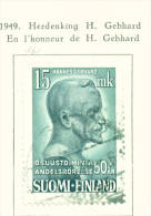 FINLAND  -  1949  Gebhard  Used As Scan - Usati