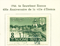 FINLAND  -  1946  Tammisaari  Used As Scan - Usati