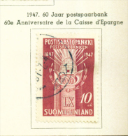 FINLAND  -  1947  Postal Savings Bank  Mounted Mint - Usati