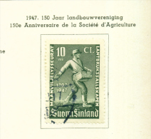 FINLAND  -  1947  Agricultural Societies  Used As Scan - Usati