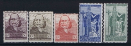 San Marino: Mi 100 - 104  Sa. 98 - 1-2  MH/* 1924 - Neufs