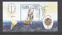 Cuba 1981 Ships, Perf. Sheet, Used AA.011 - Oblitérés