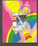 Cuba 1979 Space, Perf. Sheet, Used AA.064 - Oblitérés