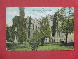 - Tennessee> Nashville  Main Building Peabody College  Ref 1361 - Nashville
