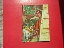 BD  PETIT FORMAT  TEX BILL MENSUEL N° 5   ARTIMA 1962  BON ETAT ,VECU D´USAGE - Formatos Pequeños