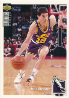 Basket NBA (1994), JOHN STOCKTON, UTAH JAZZ, Collector´s Choice (n° 422), Upper Deck, Trading Cards... - 1990-1999