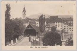 SO OLTEN 1916-IV-15 Ambulant Die Alte Aarebrücke Photoglob ZH - Olten