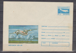 CARTE POSTALA  - ANTONOV AN-24 - Lettres & Documents