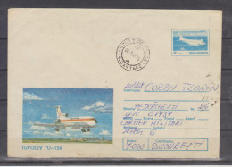 CARTE POSTALA  -TUPOLEV TU-154 - Lettres & Documents