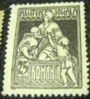 Romania 1921 Social Assistance 25b - Mint - Ongebruikt