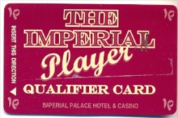 Imperial Palace Casino, Las Vegas, NV, U.S.A. Older Used Slot Card, Imperialp-3 - Casinokarten