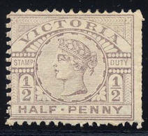 Victoria #159 (SG #310) Mint Hinged 1/2p Lilac Victoria From 1886-87 - Ongebruikt