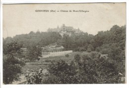 2 CPA GOUVIEUX (Oise) - Le Chateau De Saint Roman : Dans Le Parc, Les écuries - Gouvieux