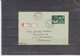 Lettre Distribué Route  BUCURESTI In Anul 1976 - Lettres & Documents