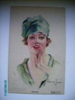 GLAMOUR LADY  , SWIMMING , DUNCAN ,  OLD POSTCARD , O - Underwood, Clarence F.