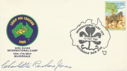 Australia 1980 Silverdale International Girl Guide Signed Souvenir Cover 10 May 1980 - Storia Postale