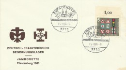 Germany 1966 German French Jamborette Souvenir Cover - Storia Postale