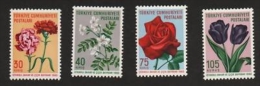 Turkey 1960 Flowers, MNH AJ.074 - Unused Stamps