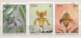 Cuba 1972 Orchids, Used AK.017 - Oblitérés