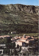 Gourdon Vue Aerienne Sur Le Vieux Village N° 395/88 Combier Dentelée - Gourdon