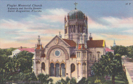 Florida St Augustine Flagler Memorial Church Valencia And Sevilla Streets - St Augustine