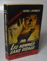 Serge LaForest, Les Hommes Sans Visage, Fleuve Noir, Couverture Noire Bande Rouge "Espionnage" 1965 - Fleuve Noir