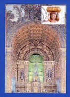 CARTE MAXIMUM -- A ARTE E OS DESCOBRIMENTOS PORTUGUESES - RETÁBULO DA CAPELA MOR DA IGREJA DE S. JOSÉ - Tarjetas – Máximo