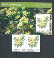 Danemark 2006 Carnet N°C 1427 Fleurs - Booklets