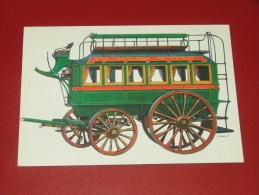 BRUXELLES - Société Des Transports Intercommunaux - Omnibus Vers 1867 - Illustrateur Lensen - Public Transport (surface)