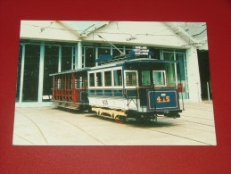 BRUXELLES - MTUB - Motrice 415 + Baladeuse 509 Devant Le Musée Du Transport Urbain Bruxellois - Vervoer (openbaar)