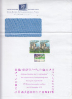 STAMPS ON COVER, NICE FRANKING, HEADQUARTERS, 1999, UN- VIENNA - Cartas & Documentos