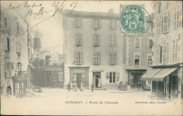 63 CUNLHAT / Route De Clermond / - Cunlhat